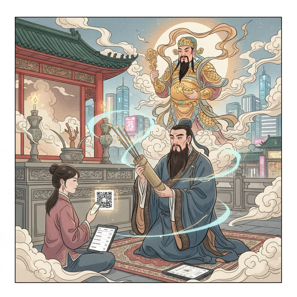 道教問神 - 求籤