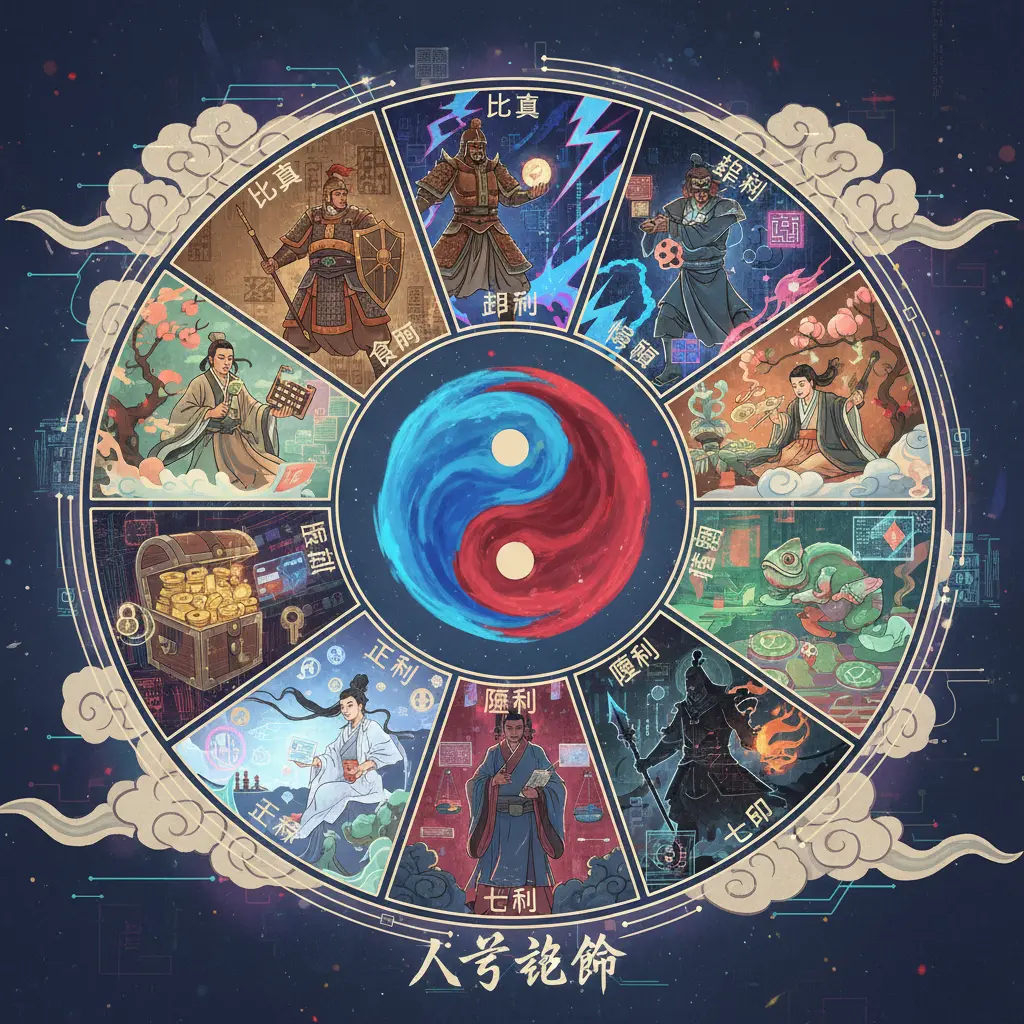 八字計算 - 十神