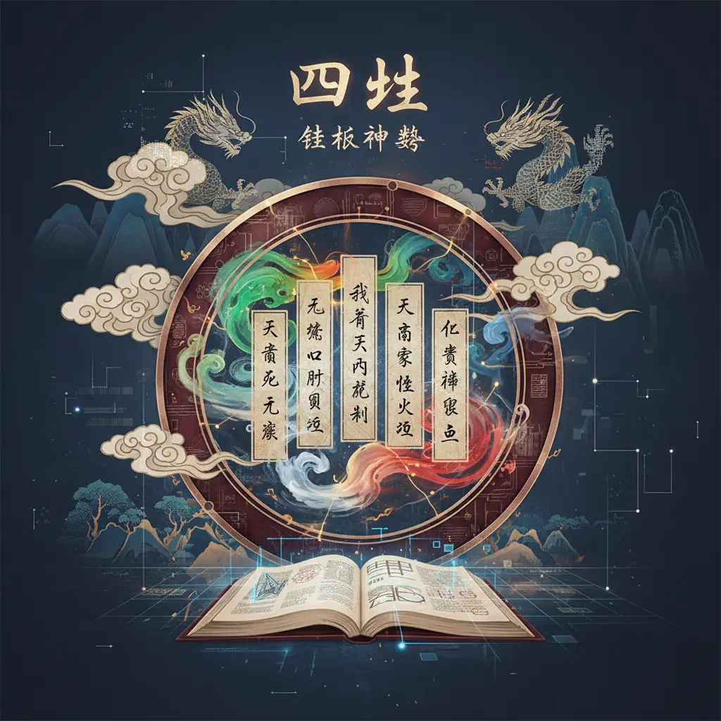 鐵板神數 - 四柱
