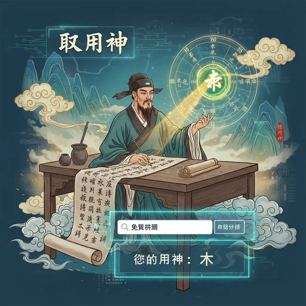 免費排八字 - 取用神