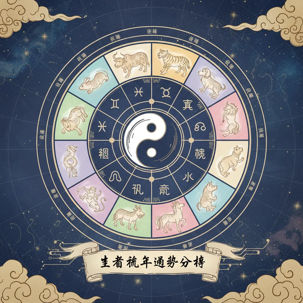流年運勢分析 - 生肖