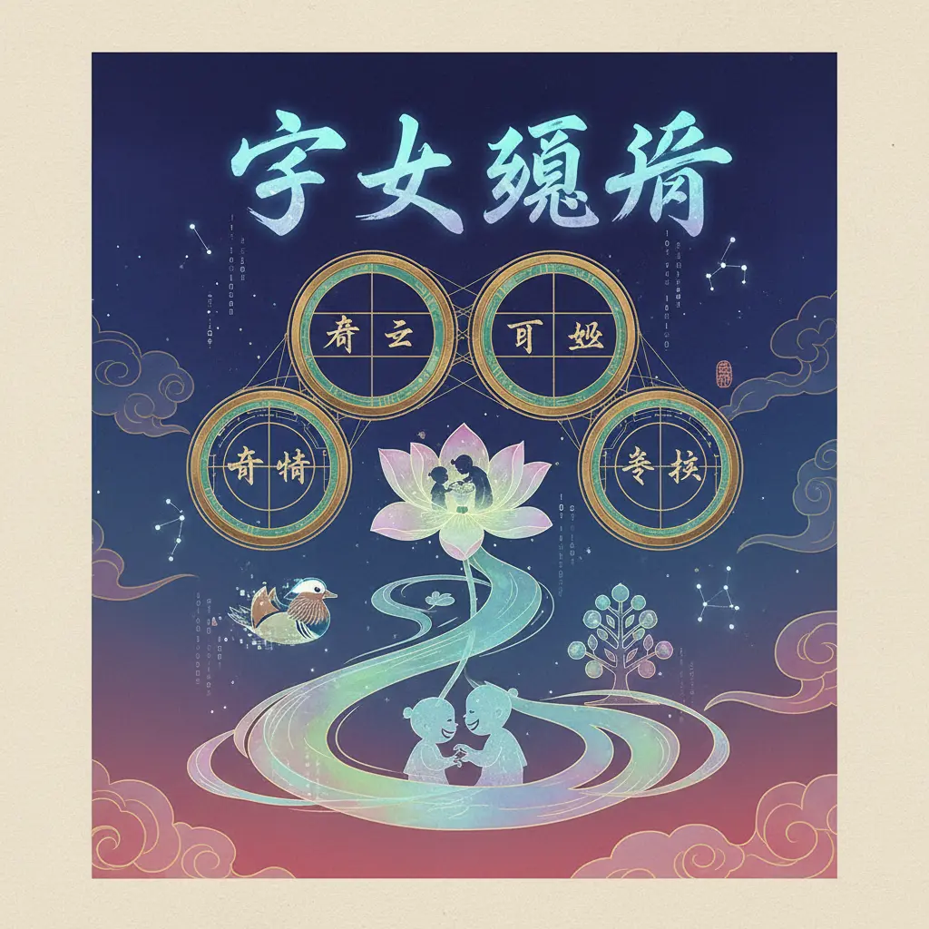 8字命盤 - 子女緣份