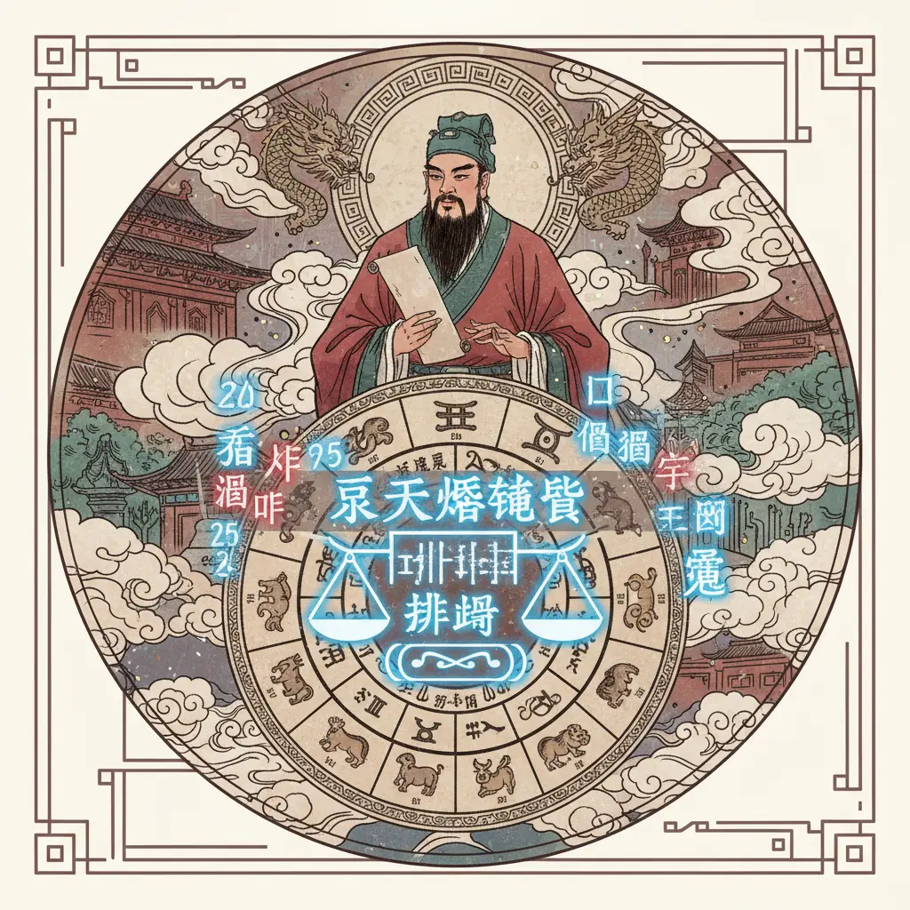 排盤 - 袁天罡稱骨