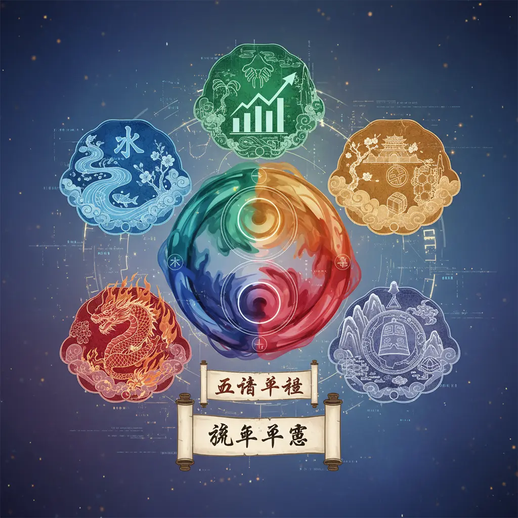 流年預測 - 五行平衡
