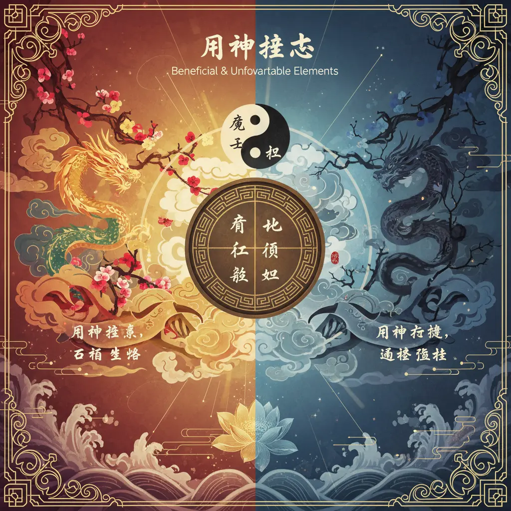 八字命盘 - 用神喜忌