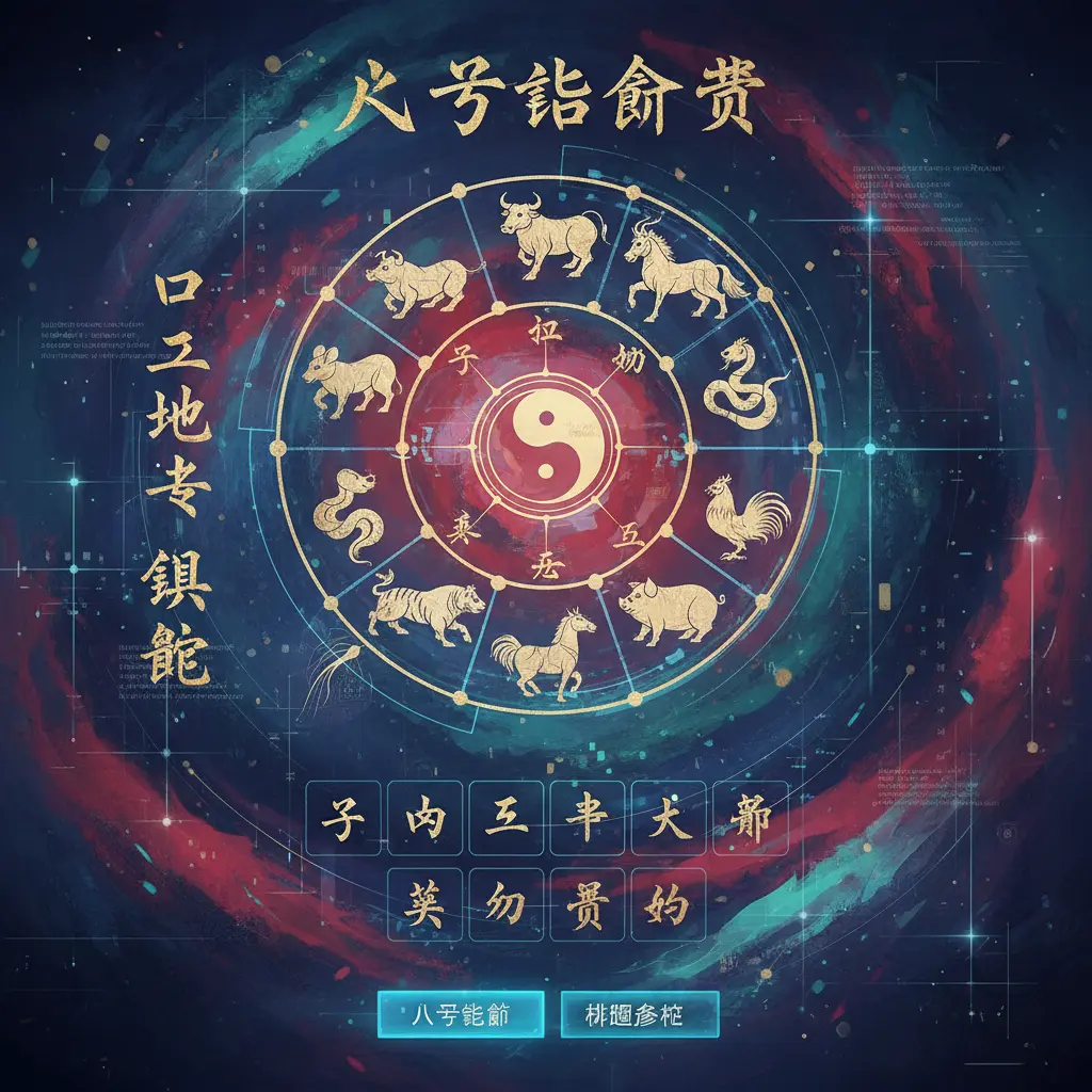 八字計算器 - 十二地支理論