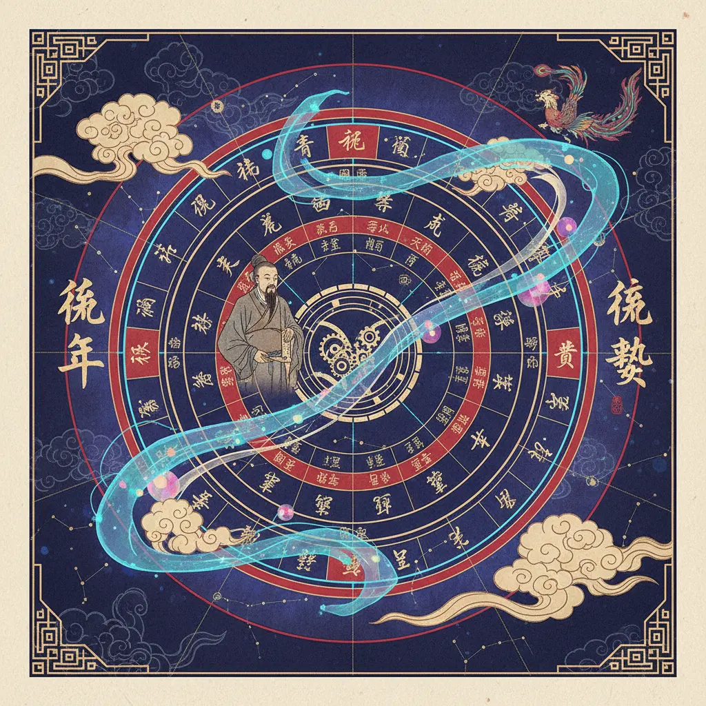 紫微鬥數排命盤 - 流年