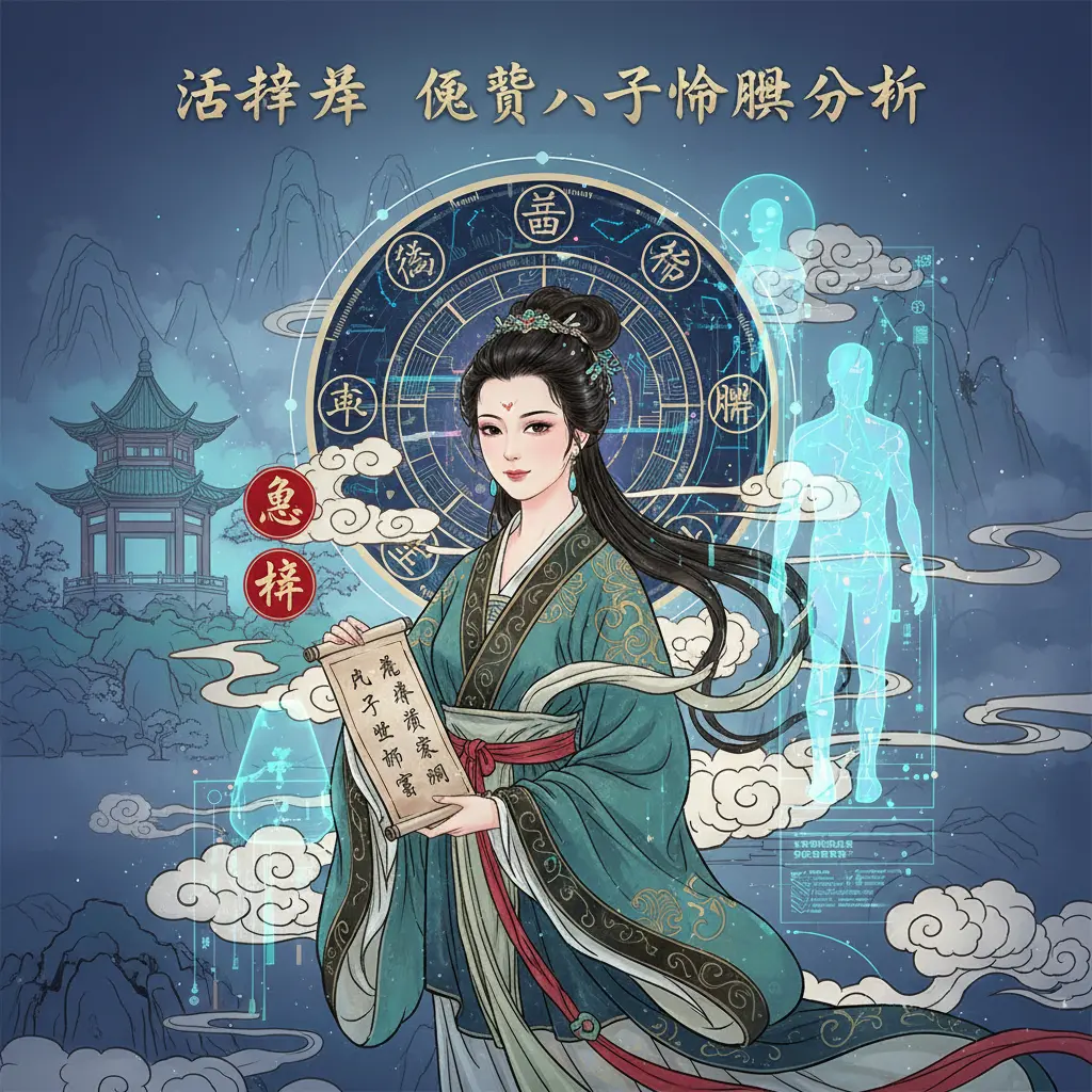 免費八字命盤分析 - 江幸芬