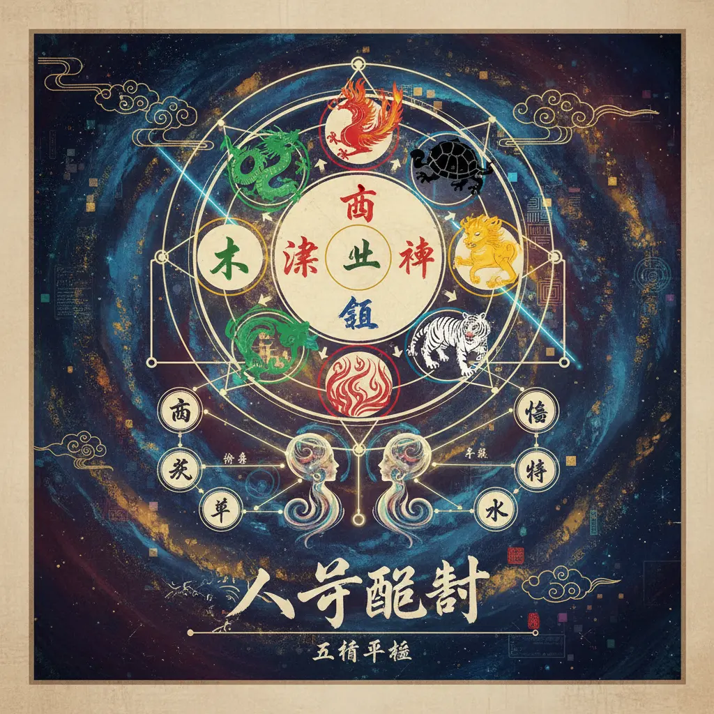 八字配對 - 五行