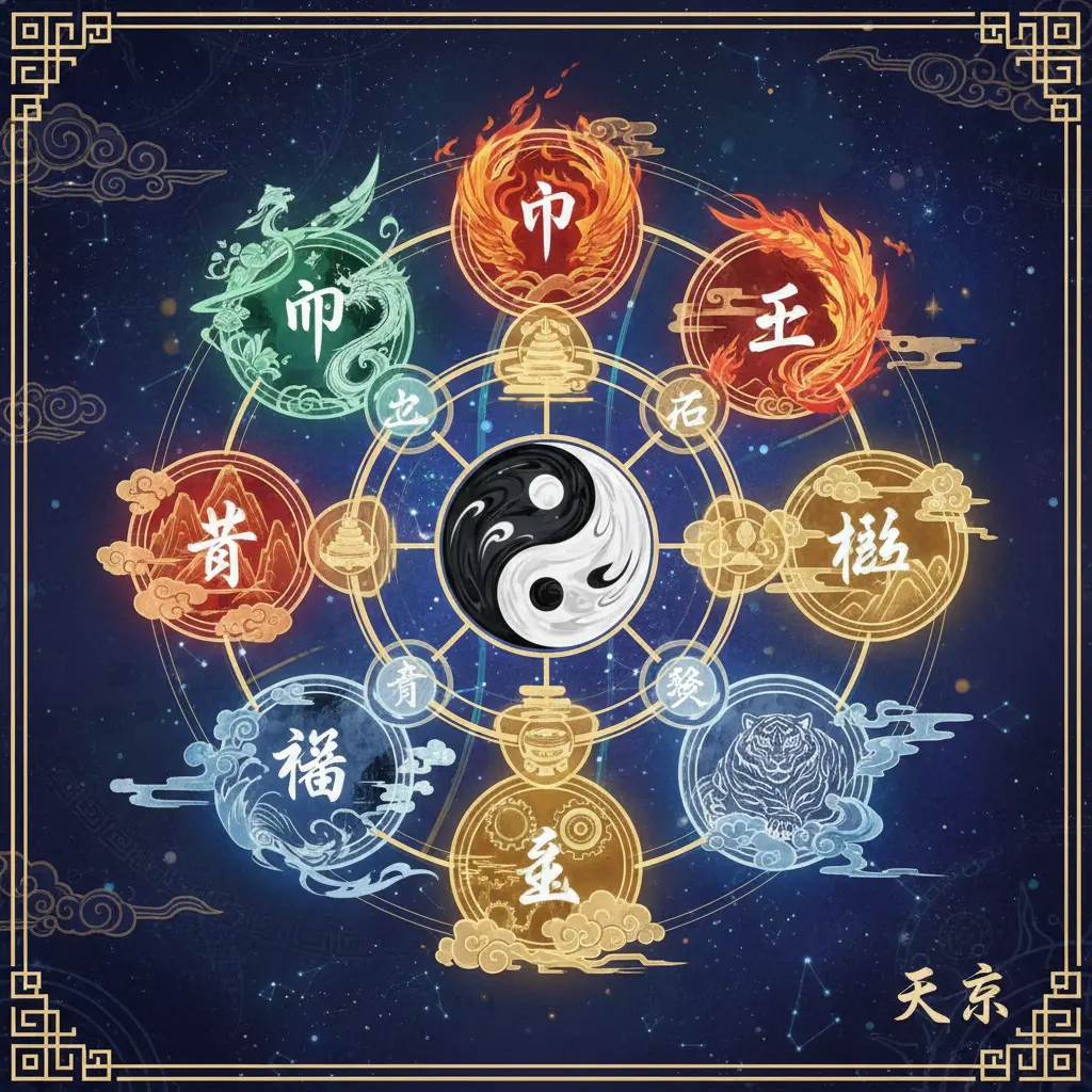 五行喜用神 - 十天干