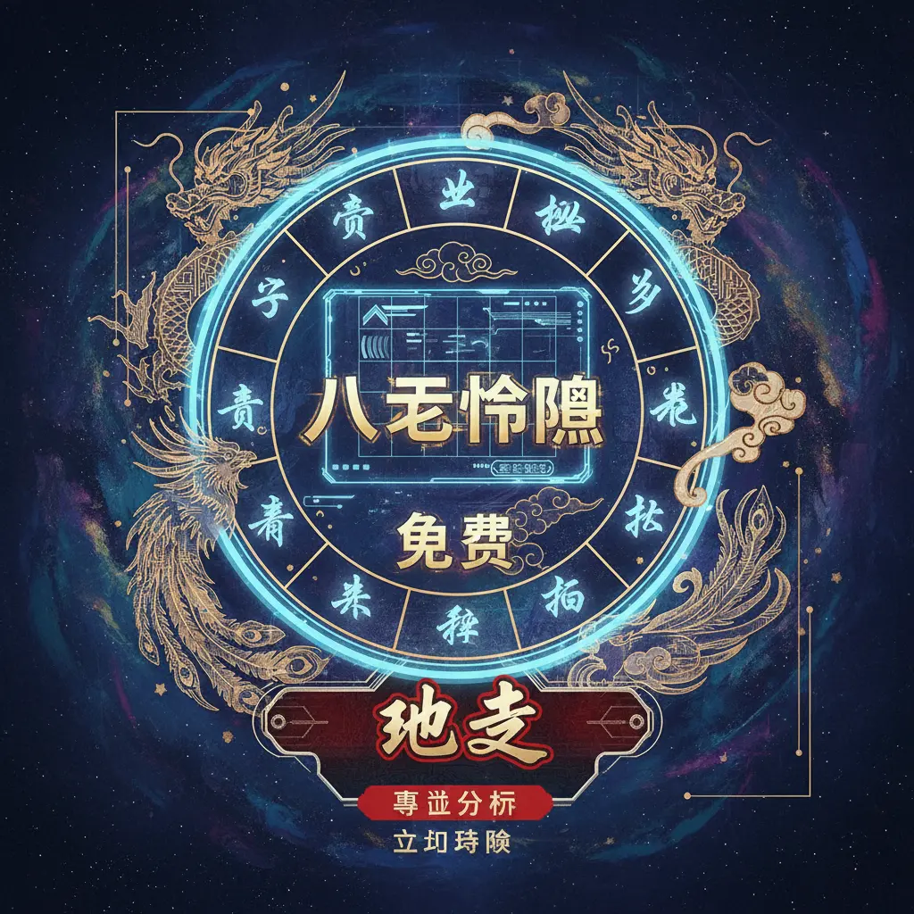 八字命盤 免費 - 地支