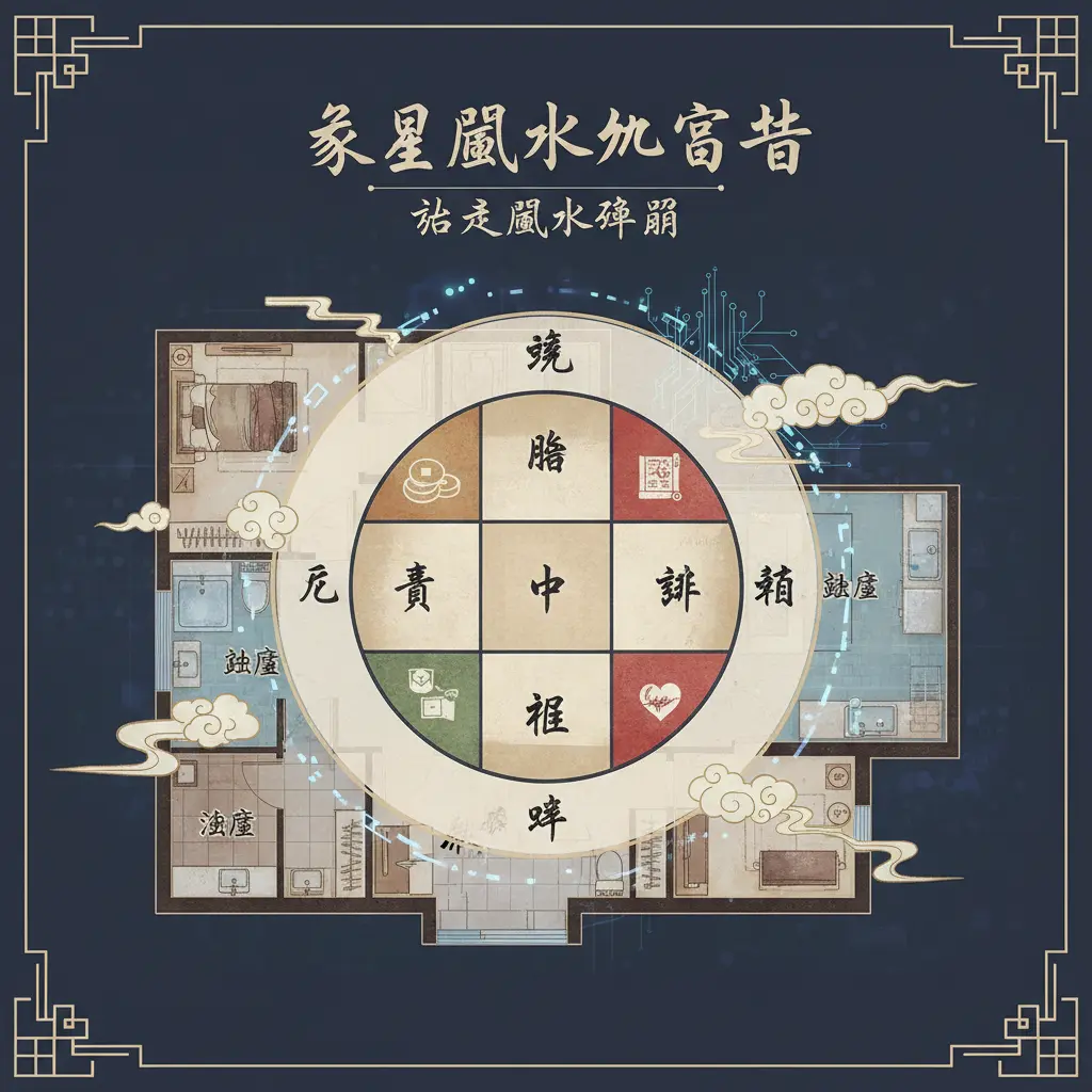 住宅風水 - 家居風水九宮格