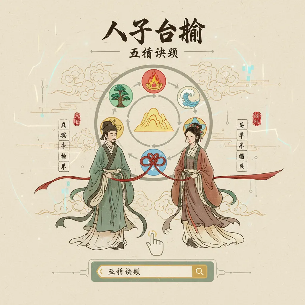 五行查詢 - 八字合婚