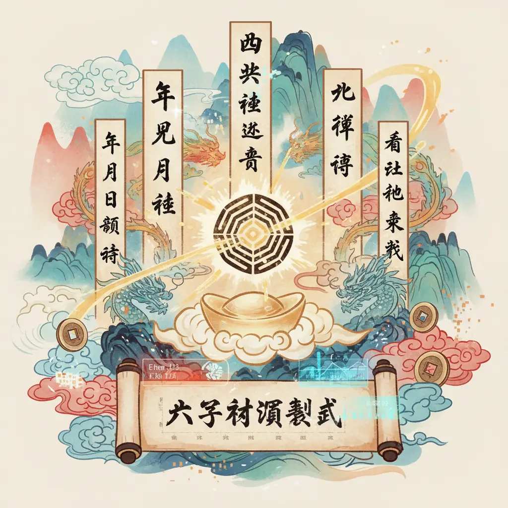 八字財運測試 - 四柱八字