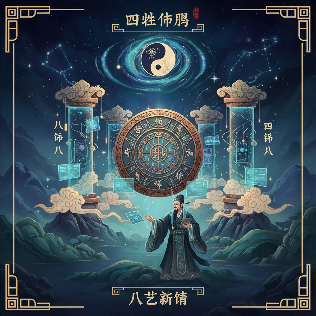 八字算命 - 四柱命盤