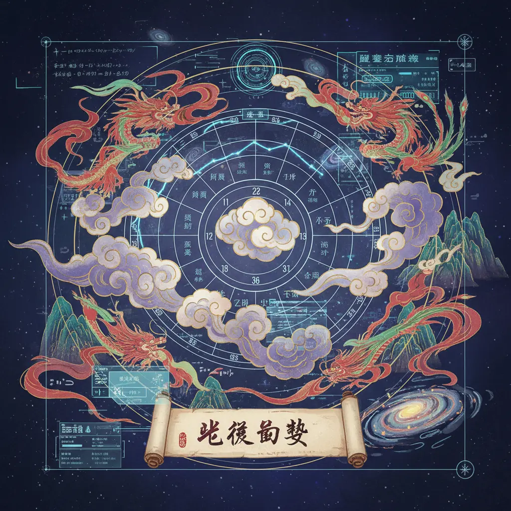 紫微鬥數排盤 - 紫微雲排盤