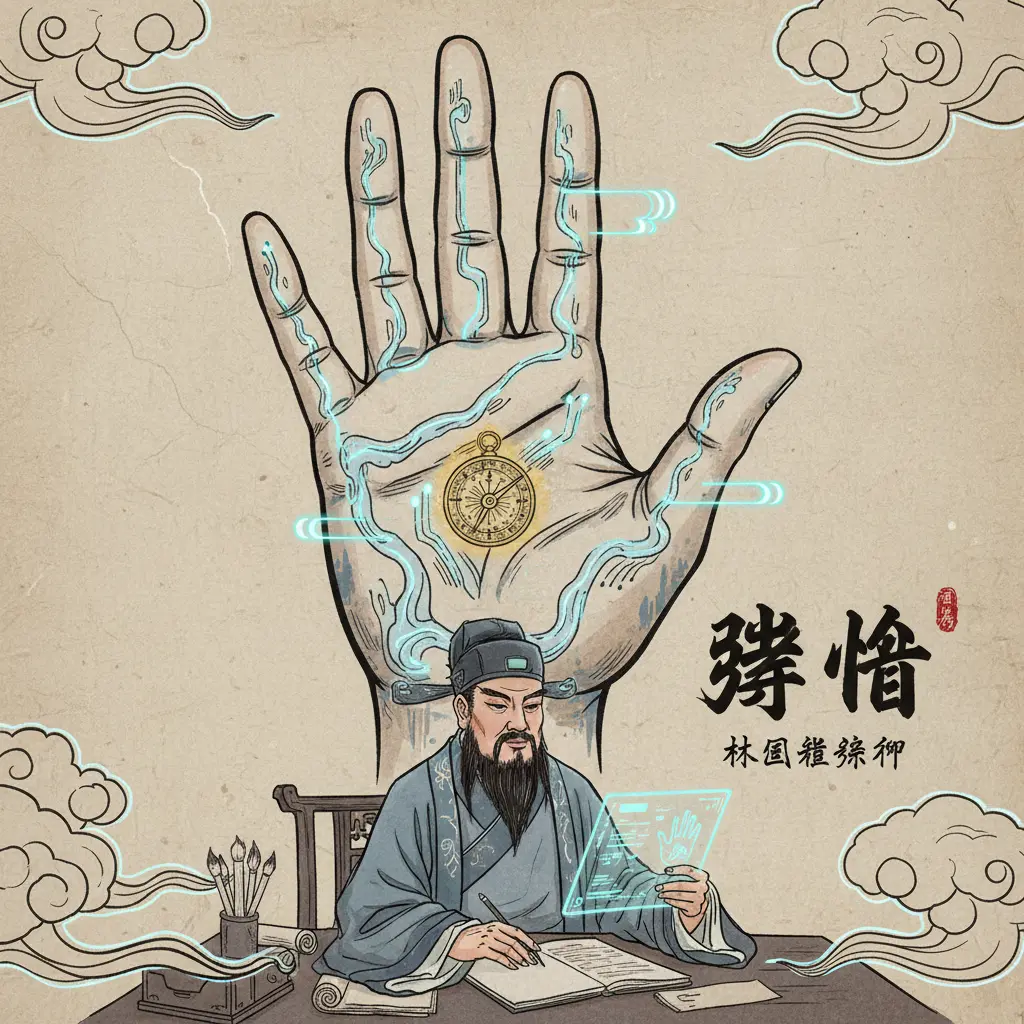 林國雄師傅 - 掌相