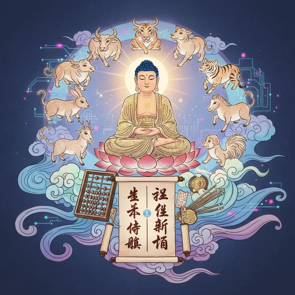 姓名算命 - 生肖本命佛