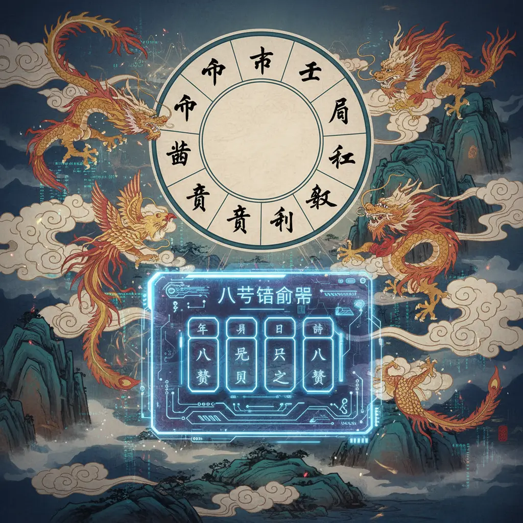 八字計算器 - 十天干理論