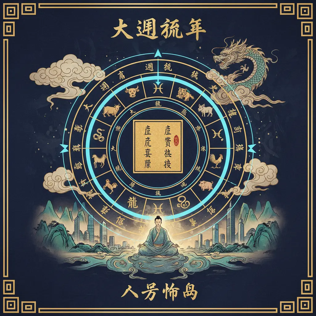 八字命盘 - 大運流年