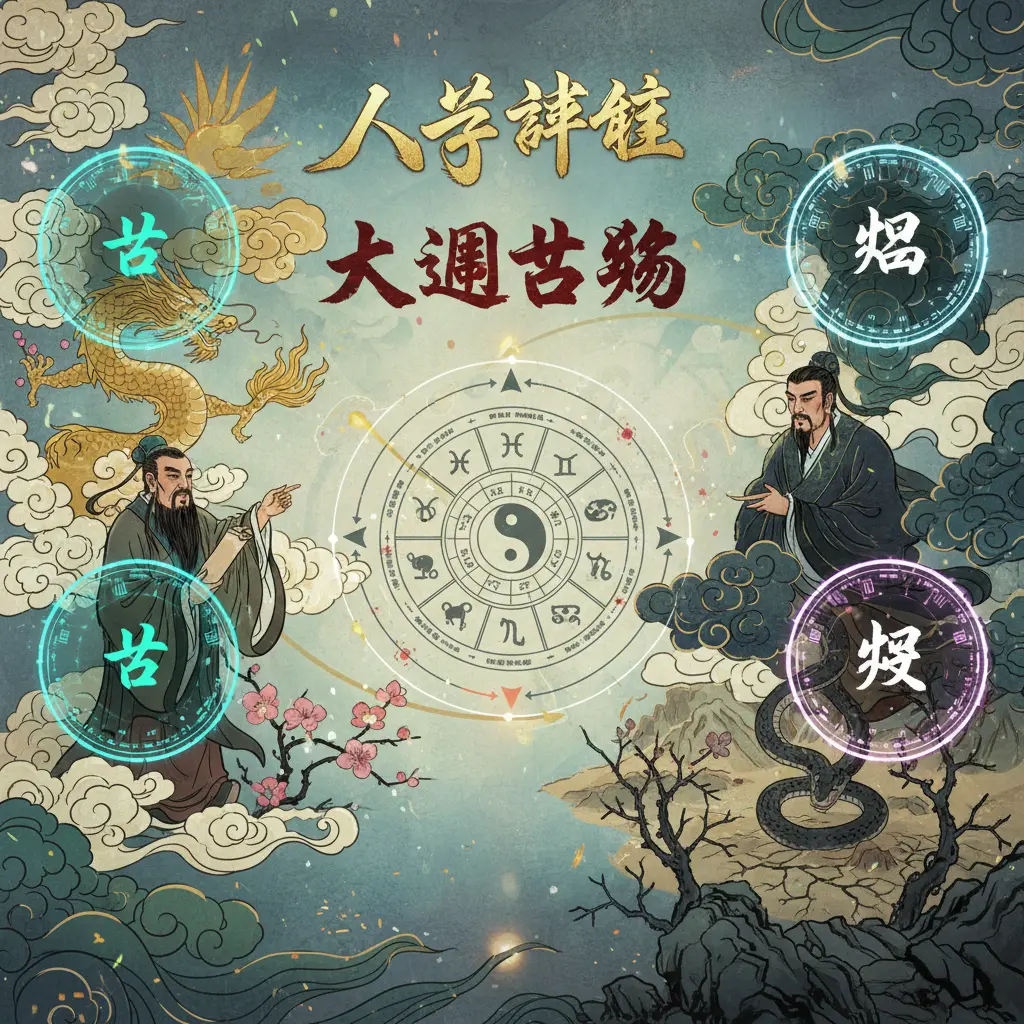 八字詳解 - 大運吉凶