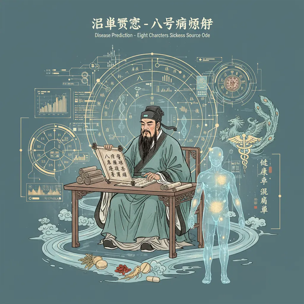 八字病源賦 - 疾病預測