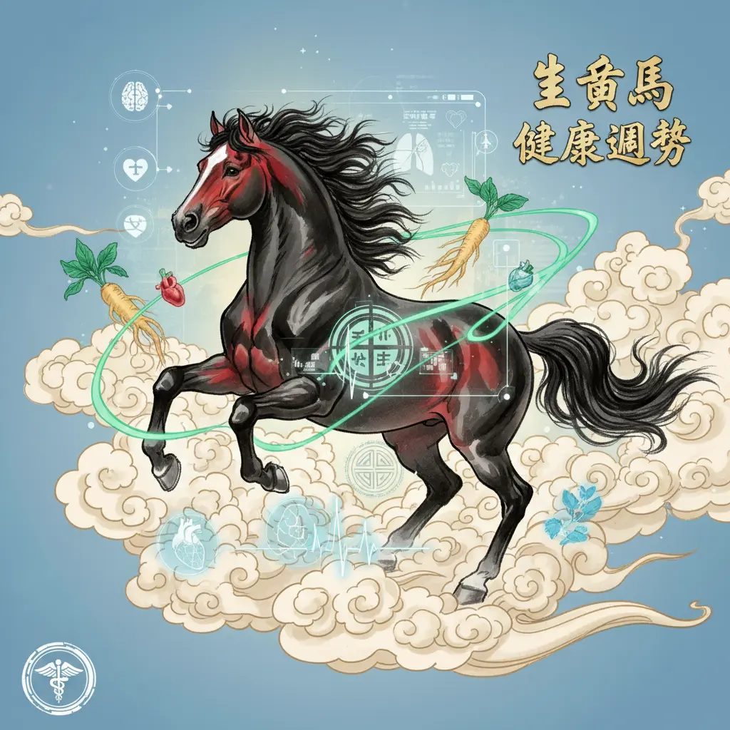 健康運勢 - 生肖馬