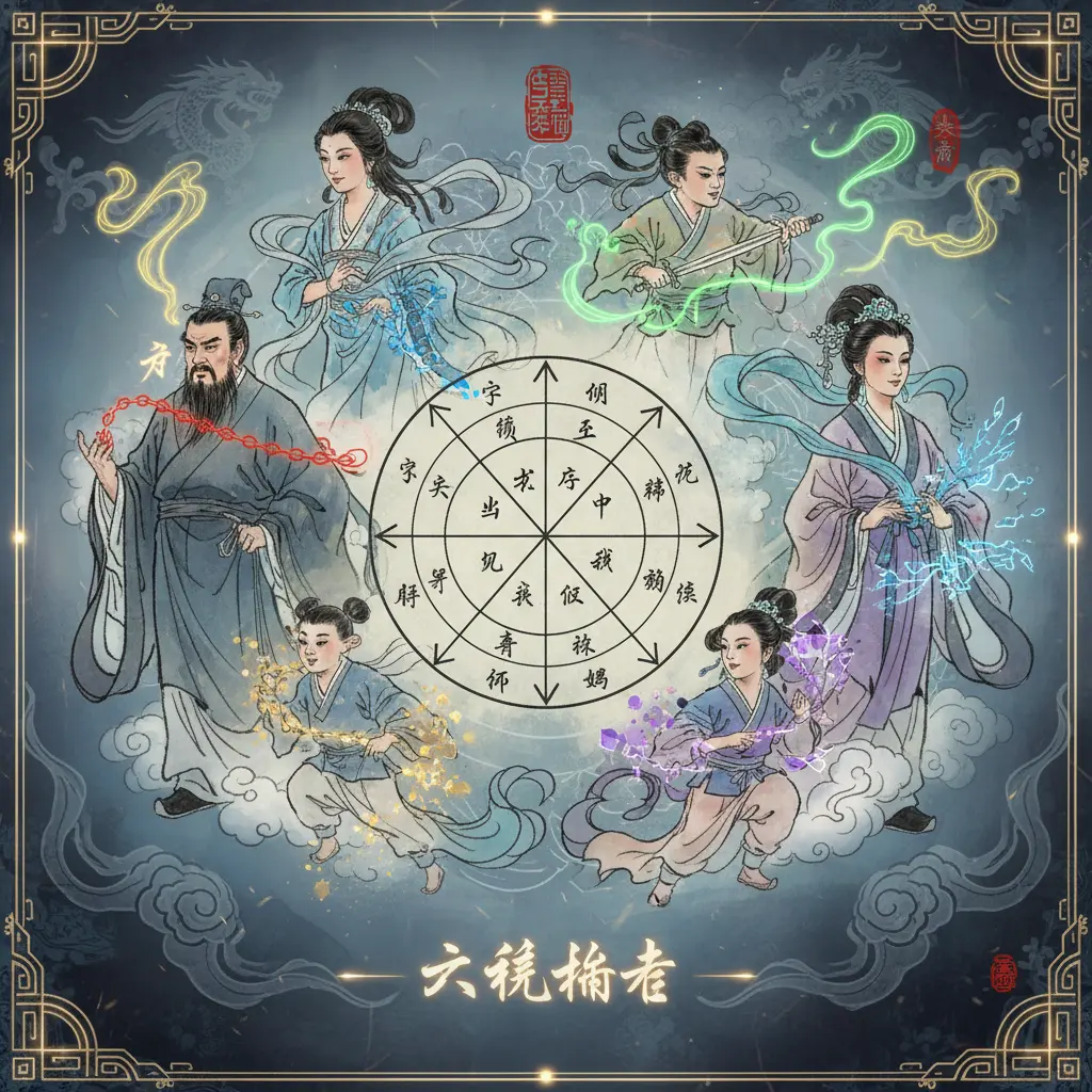 地支相害 - 六親