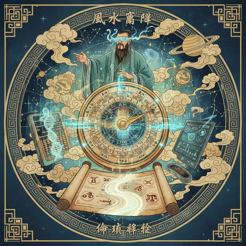 命運解析 - 風水羅盤