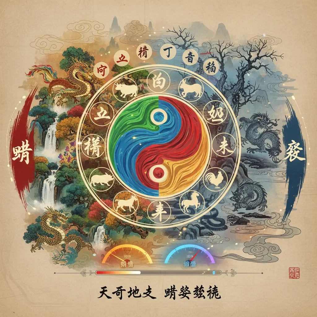 旺衰 - 天干地支