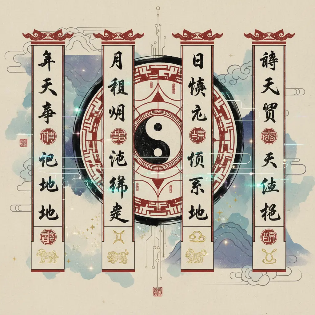 排 八字 - 天干地支