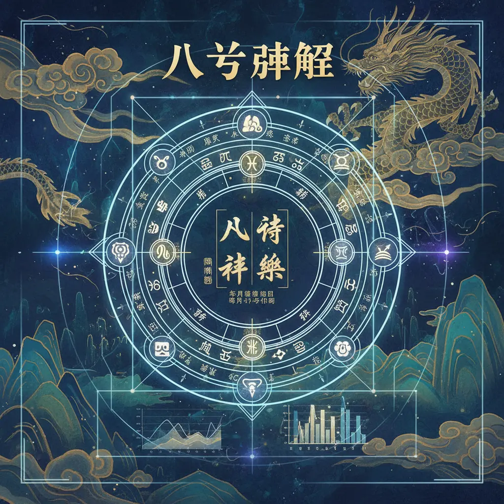 八字詳解 - 八字命盤