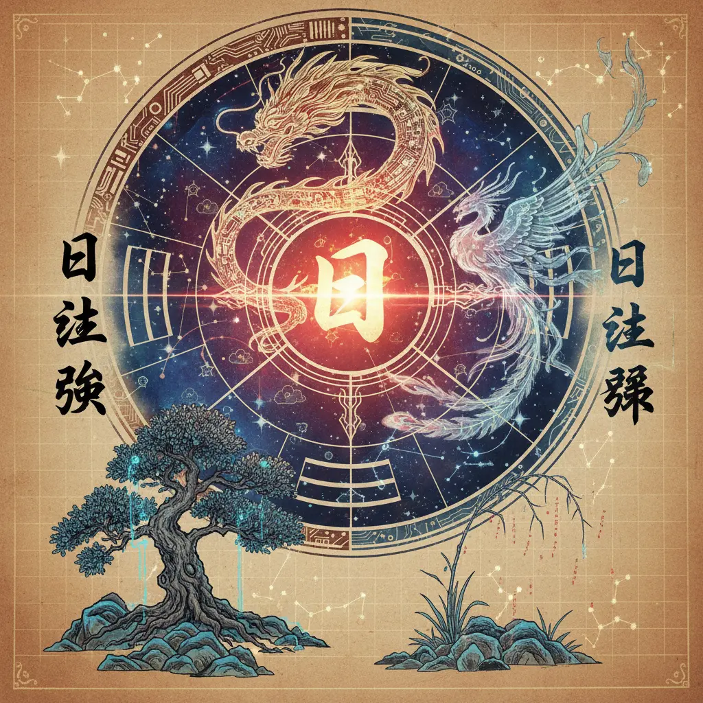 八字命盘 - 日主強弱