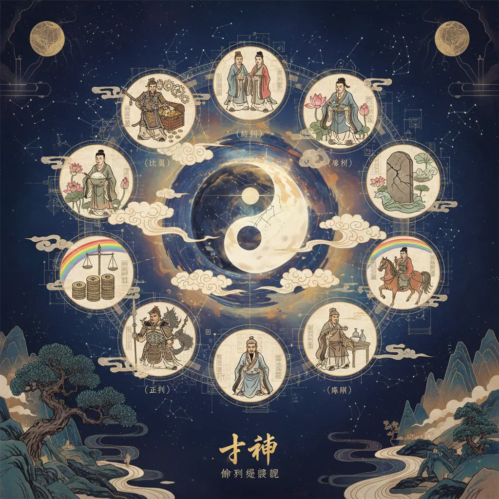 命理解說 - 十神