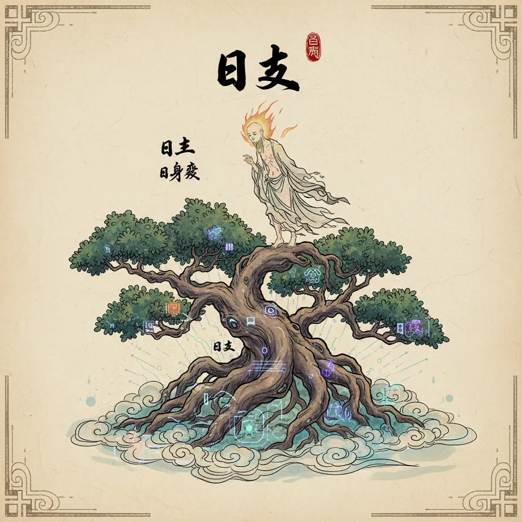 日主身衰 - 日支