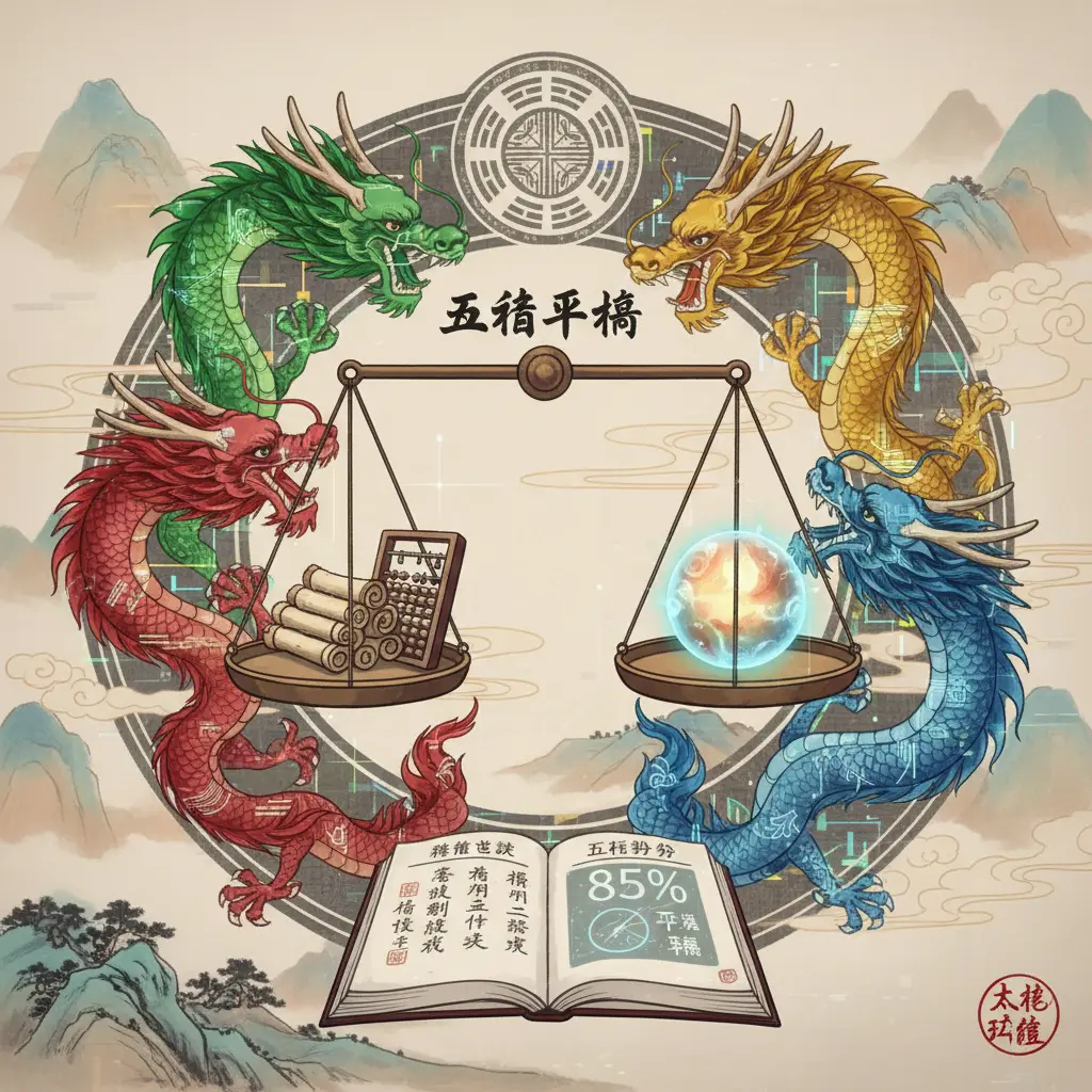 稱骨算命 - 五行平衡