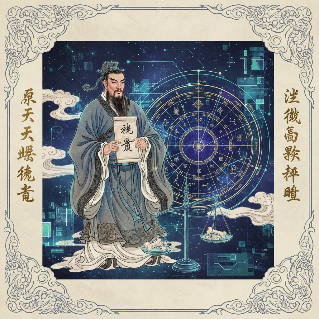 紫微鬥數排盤 - 袁天罡稱骨