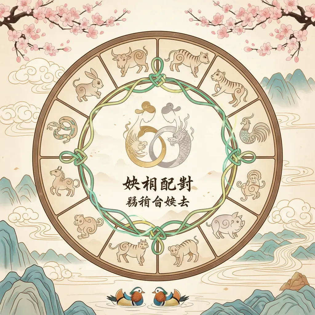 婚姻配對 - 屬相合婚法
