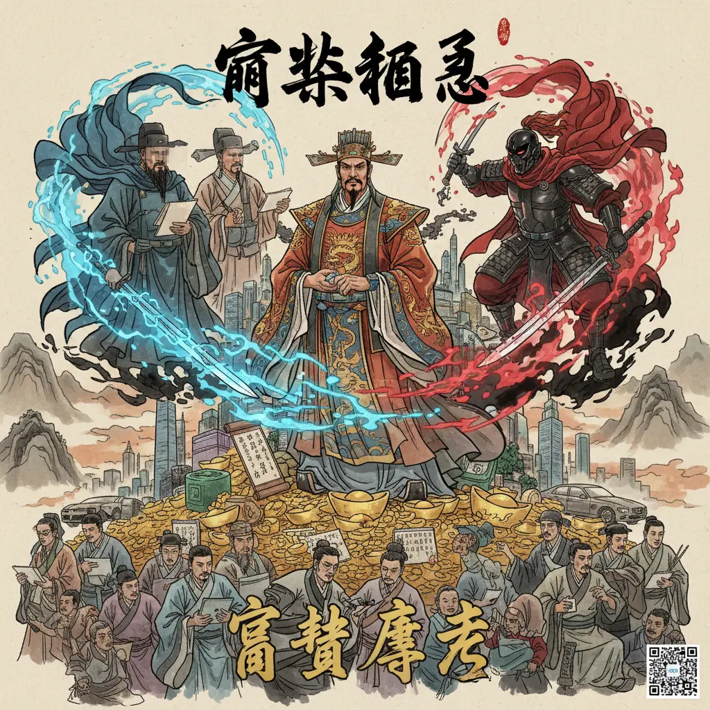 富貴層次 - 官殺混雜