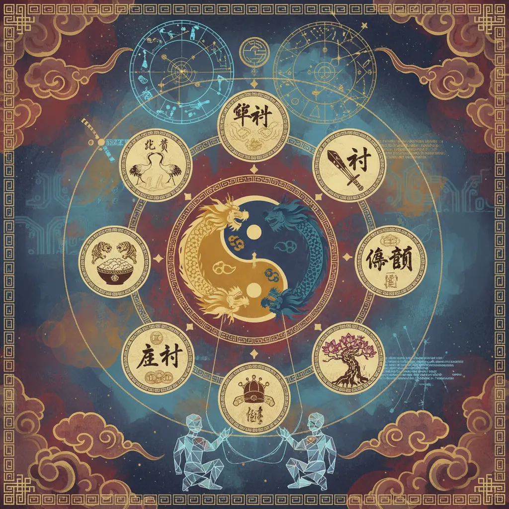 八字配對 - 十神理論