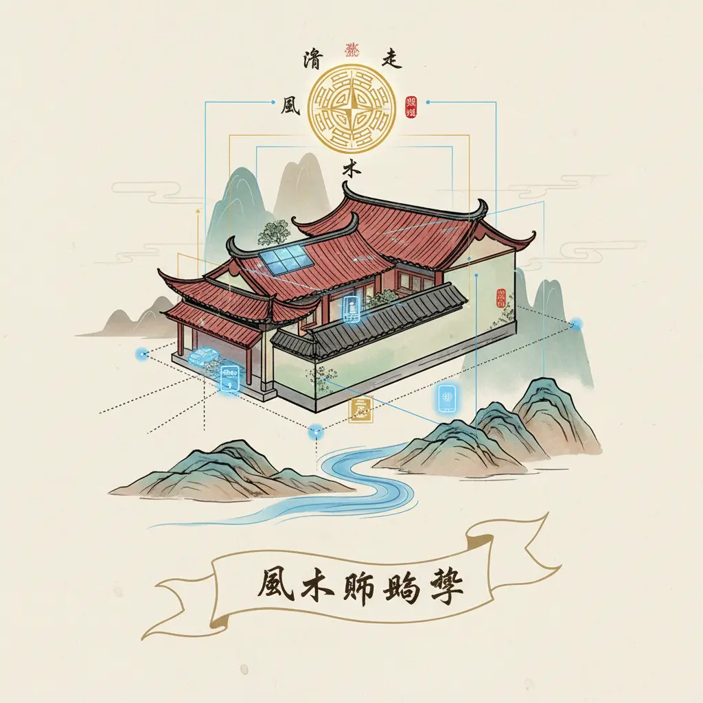 風水佈局 - 陽宅風水學