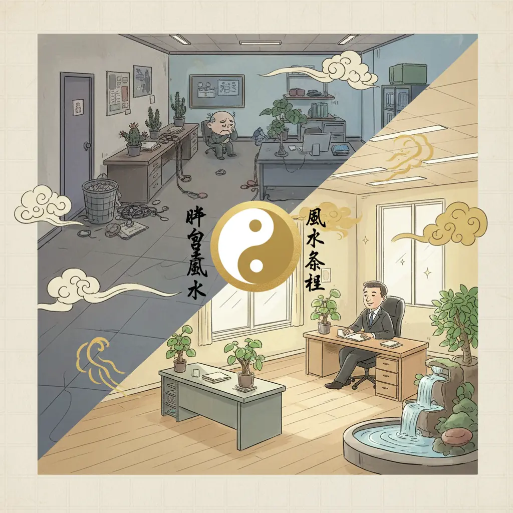 風水案例 - 辦公室風水