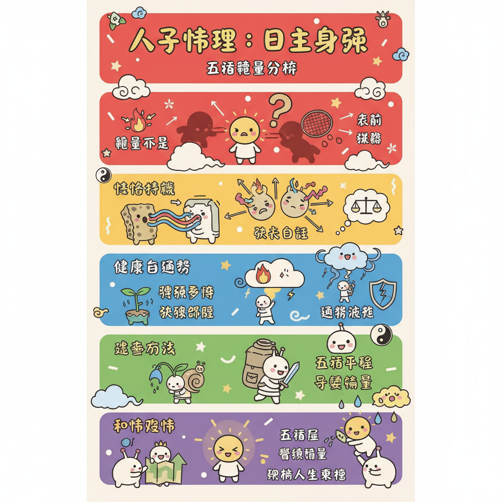 八字格局命盤五行用神地支身弱喜用神身強十神旺衰分析刑沖會合喜忌神論命五行平衡取用神吉凶判斷生剋制化五行生剋大運