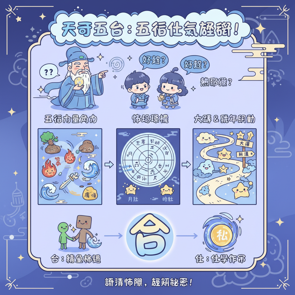 化氣格流年地支六合四柱論命大運命局卜卦合化命理紫微鬥數命理基礎感情分析八字運勢五行生剋天干五合命局分析八字分析性格分析四柱推命命盤解析