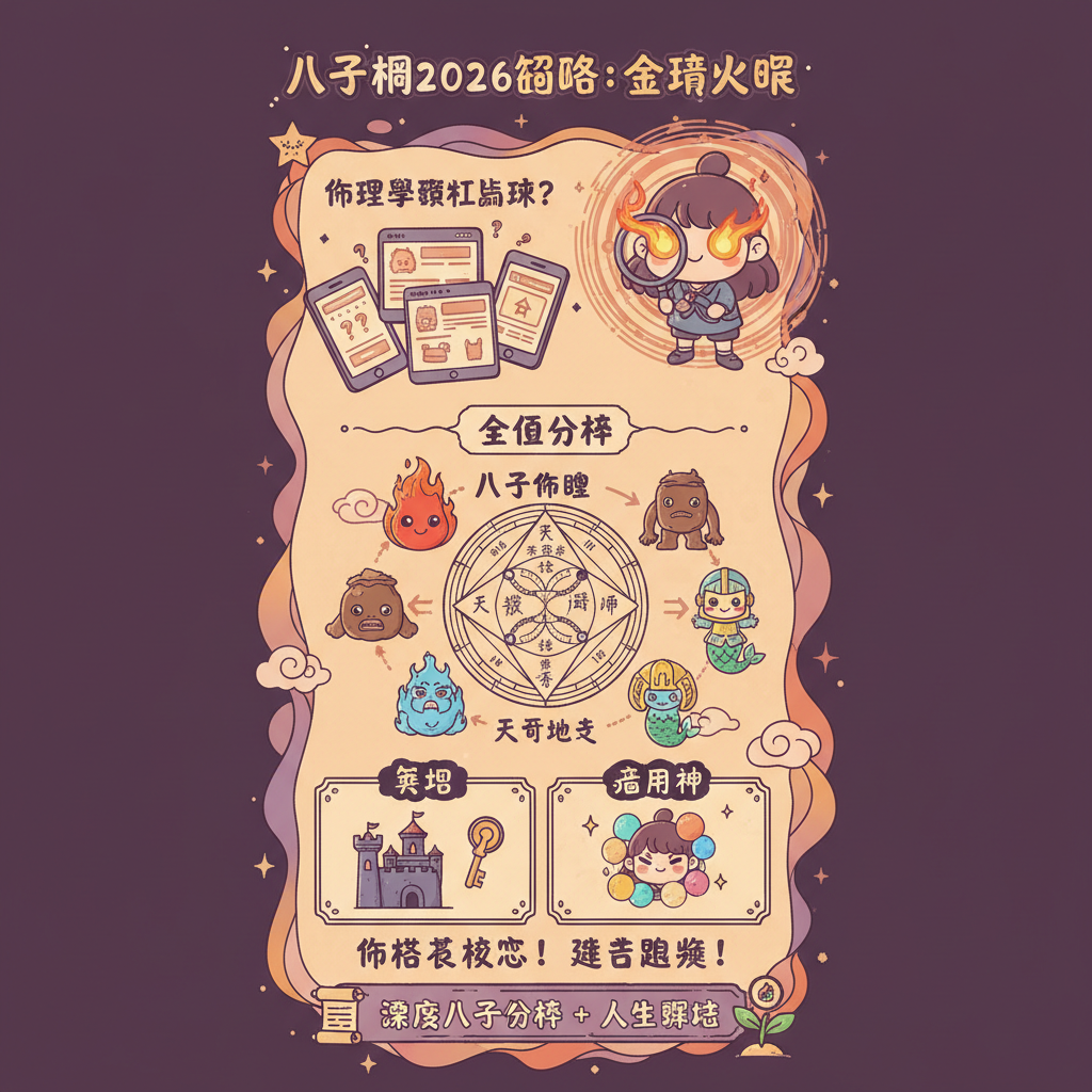 五行奇門遁甲喜用神命理學風水八字算命流年格局紫微鬥數十神命理諮詢流年運勢人生規劃用神喜忌事業運勢線上算命八字排盤八字分析運勢分析財富運勢