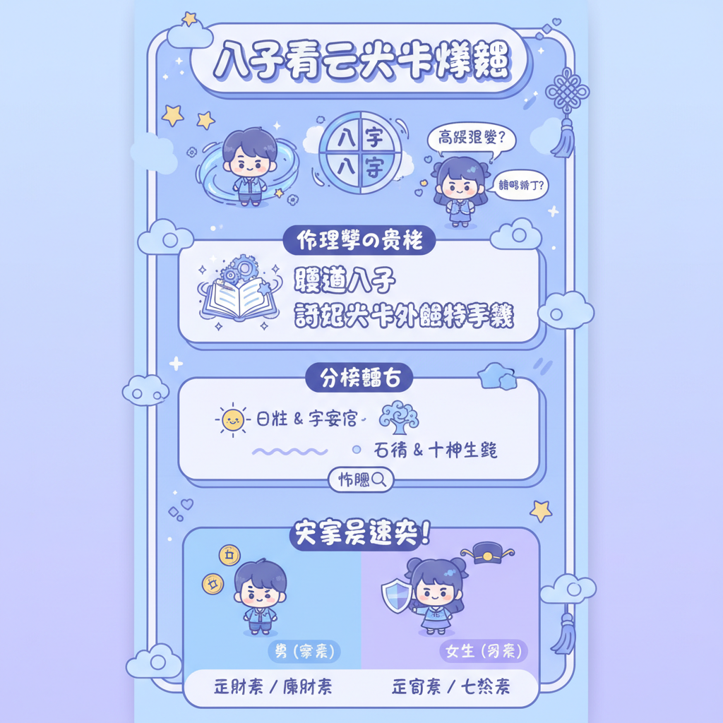 命理學八字學配偶命局天干十神流年婚姻陰陽運勢命理分析命理解析命理諮詢外貌特徵性格分析命盤解析五行喜忌異性緣配偶相貌夫妻緣分