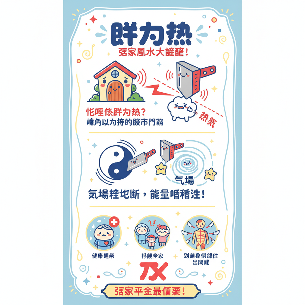 運勢住宅格局居家風水反光煞燈刀煞氣空間格局風水專家壁刀風水小物開運撇步空間能量健康運氣場化解方法水晶球負面影響影響健康外部煞氣山海鎮