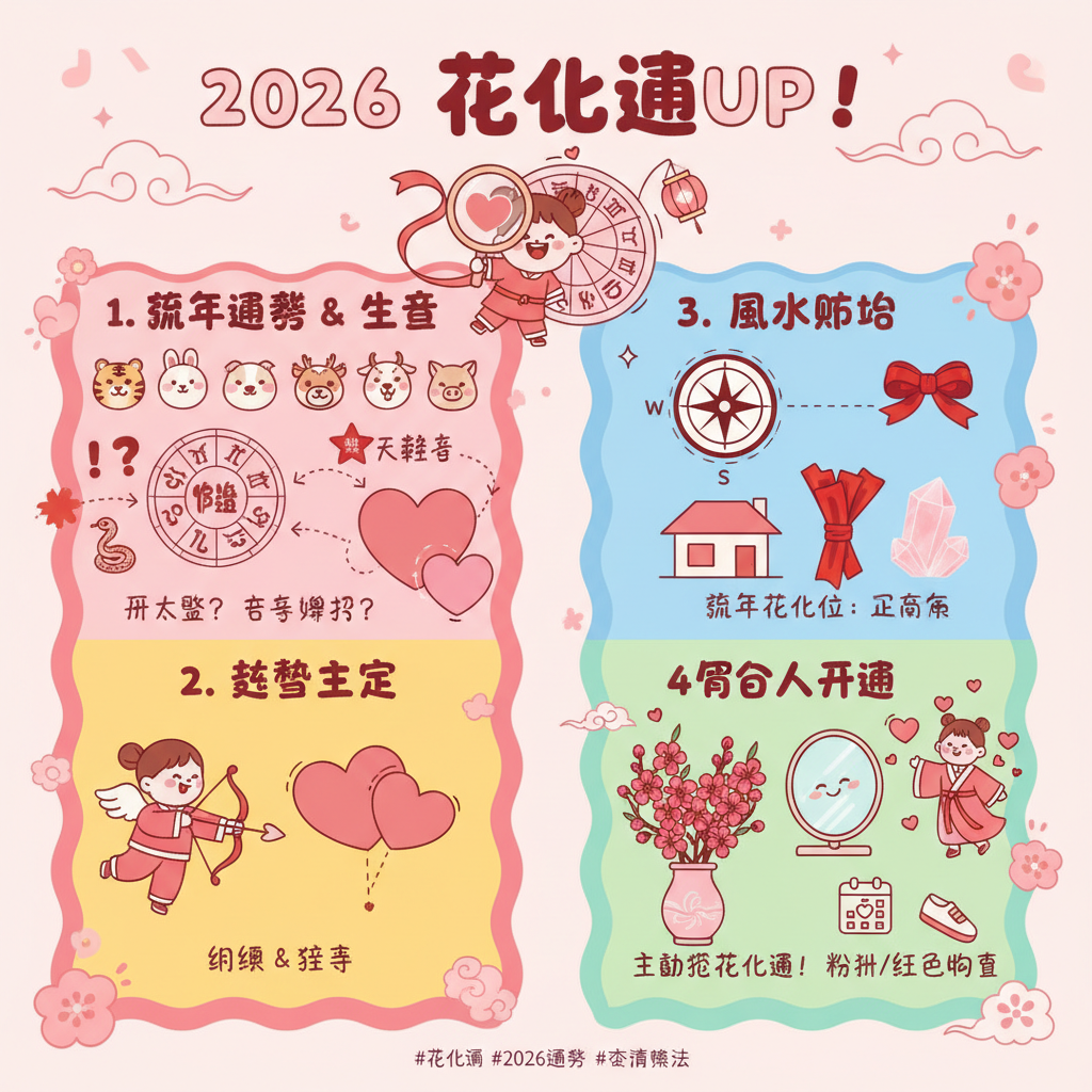 十二生肖紅鸞星運程命理風水生肖犯太歲桃花運玄學命盤生肖運勢人際關係貴人運趨吉避兇感情糾紛異性緣風水佈局犯太歲提升愛情運求姻緣桃花運