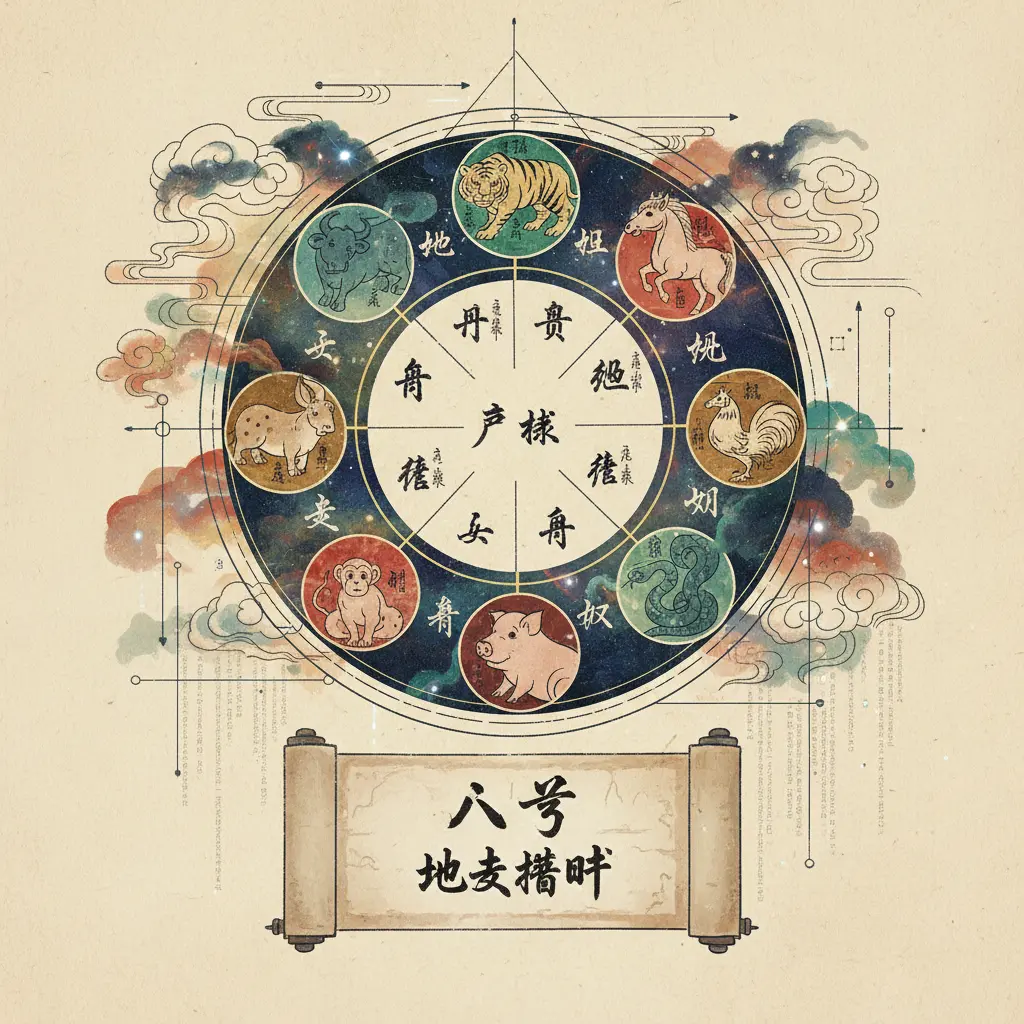 地支藏幹 - 八字