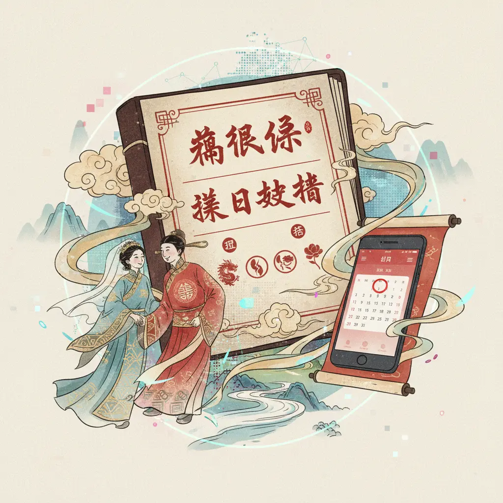 擇日結婚 - 農民曆